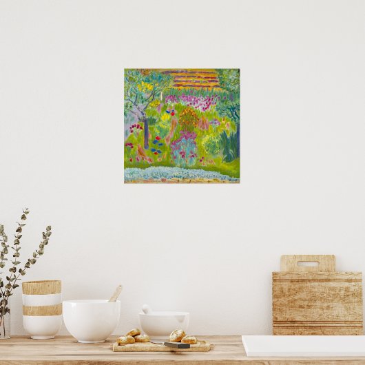 Garten von Bonnard Poster (Küche)