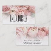 Garten von Eden | Blumenübersicht | Florist Visitenkarte (Vorne/Hinten)