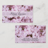 Garten von Eden | Exquisite Blume II Visitenkarte (Vorne/Hinten)