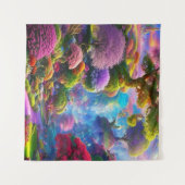 Garten von Eden Wandteppich (Vorderseite (Horizontal))