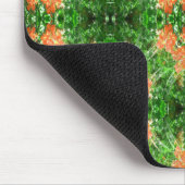 Garten von Geranien.... Mousepad (Ecke)