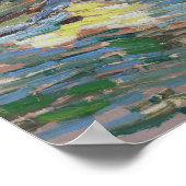 Garten von Gethsemane, Monte Olives von van Gogh Poster (Ecke)