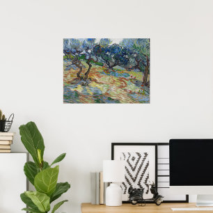 Garten von Gethsemane, Monte Olives von van Gogh Poster