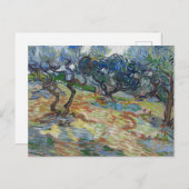Garten von Gethsemane, Monte Olives von van Gogh Postkarte (Vorne/Hinten)