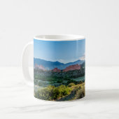 Garten von Göttern Baumsonburst Kaffeetasse (Vorderseite Links)