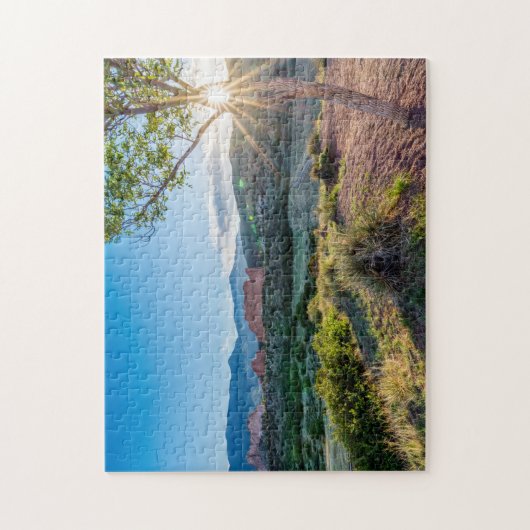 Garten von Göttern Baumsonburst Puzzle (Vertikal)