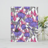 Garten von Hummingvogel, melrose und rosa (Stehend Vorderseite)