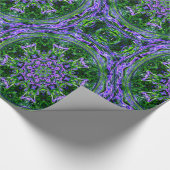 Garten von Lavender...... Geschenkpapier (Ecke)