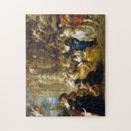 Garten von Meisterwerk LiebePeter Paul Rubens Puzzle