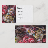 GARTEN VON MELISSA .detail Gold Visitenkarte (Vorne/Hinten)