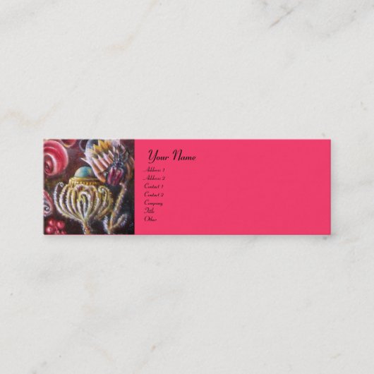 GARTEN VON MELISSA .detail Mini Visitenkarte (Vorderseite)