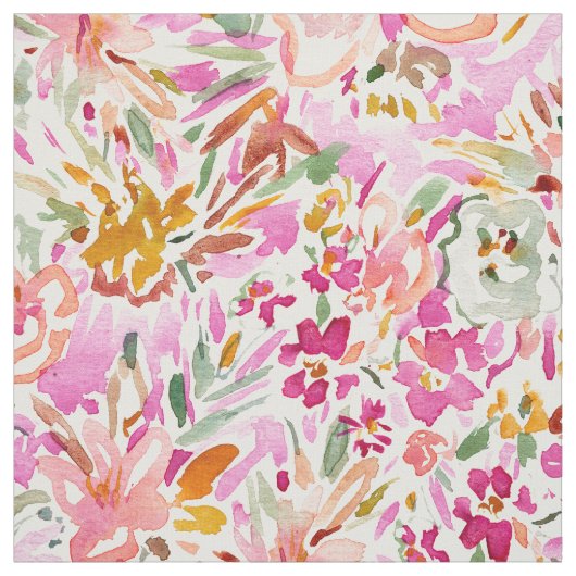 GARTEN von PMS hellem Blumen Stoff (Muster)
