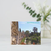Garten von Reales Alcázares de Sevilla Postkarte (Stehend Vorderseite)