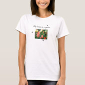Garten von Tulips T-Shirt (Vorderseite)