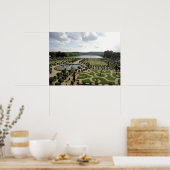 Garten von Versailles Poster (Küche)