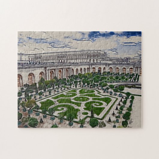 Gärten von Versailles Puzzle (Horizontal)