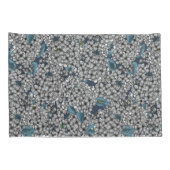 Garten von White Lilac Kissenbezug (Rückseite-Rechts)