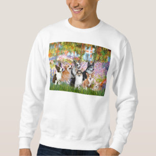 Garten - Walisische Korgien (sieben) Sweatshirt
