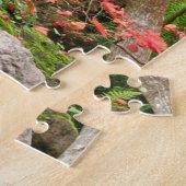 Garten Wasserfall im Herbst Puzzle (Seite)