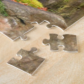 Garten Wasserfall im Herbst Puzzle (Seite)