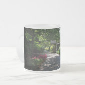Garten-Weg-Tasse Mattglastasse (Vorderseite Links)