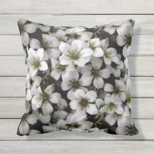 Garten-Weißsaxifraga-Blumen