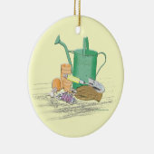 Garten-Werkzeug-Garten-Kunst Keramik Ornament (Rechts)