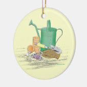 Garten-Werkzeug-Garten-Kunst Keramik Ornament (Links)