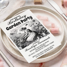 Garten Whisper Garden Party Einladung Postkarte