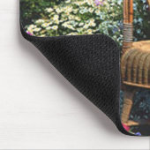 Garten Yorkshires Terrier Mousepad (Ecke)