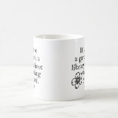 Garten-Zitate Kaffeetasse (Mittel)