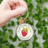 Garten zu Ihnen Retro Erdbeeren Garten Kinderzimme Schlüsselanhänger (Hand)