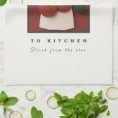 Garten zu Küche Tomato Schürze - Bauernhof Frische Geschirrtuch (Gefaltet)