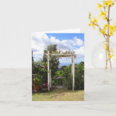 Garten-Zugang Karte (Gelbe Blume)