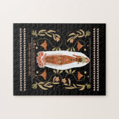 Gartenangebot Blumengezettel Kunst Puzzle (Horizontal)