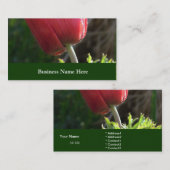 Gartenanlage Blume Visitenkarte (Vorne/Hinten)