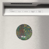 Gartenanlage Gustav Klimt mit Sonnenblumen Magnet (In Situ (Geschirrspüler))