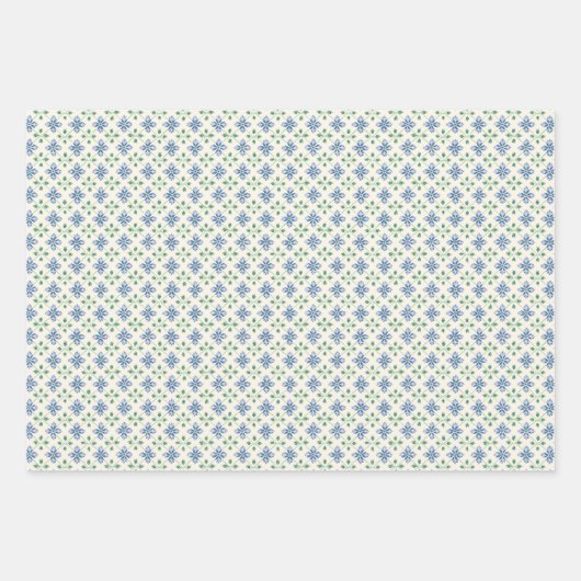 Gartenanlage Hydrangea 3 Geschenkpapier Set (Vorderseite 3)