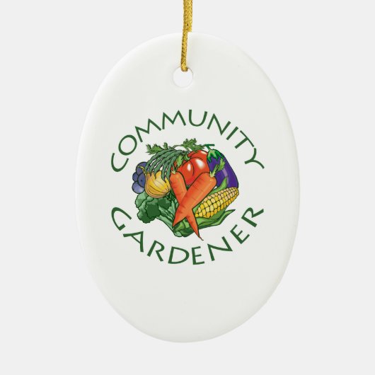 Gartenanlage Keramik Ornament (Vorne)