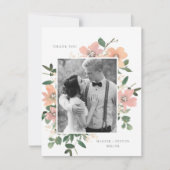 Gartenanlage Liebe Dankeskarte (Vorderseite)