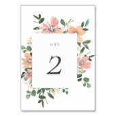 Gartenanlage Liebe Tischnummer (Rückseite)