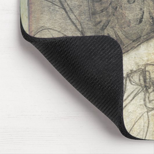 Gartenanlage mit Blätter, Blume und Gras Mousepad (Ecke)