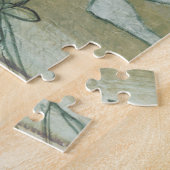 Gartenanlage mit Blätter, Blume und Gras Puzzle (Seite)