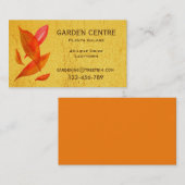 Gartenanlage Pflanze Visitenkarte (Vorne/Hinten)