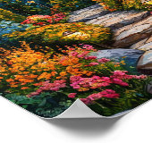 Gartenanlage Poster (Ecke)