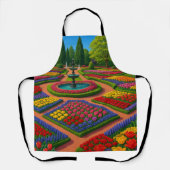 Gartenanlage Schürze (Vorderseite)