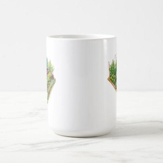 Gartenanlage Tasse (Mittel)