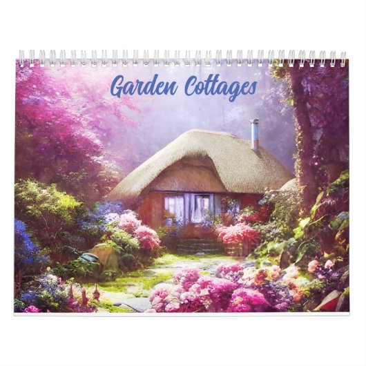 Gartenanlagen Hütten Kalender (Titelbild)