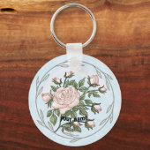 Gartenanlagen Rose Schlüsselanhänger (Vorderseite)