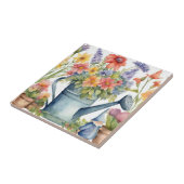 Gartenanlagen und Blume Wasser Wasserfarben Fliese (Seite)